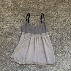 Lululemon Athletica Gray Tank Top